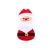 Chuangkeda 2026 Nuevo Estilo Bolsa para Cubiertos de Terciopelo Papá Noel Muñeco de Nieve Set de Vajilla Reno Suministros para Celebración Navideña