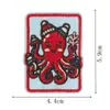 Patches Bordados de Animais Marinhos, Apliques Termocolantes Sem Costura, 9 Estilos Fofos e Adoráveis para Roupas, Mochilas e Cadernos