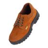 Sapatos de proteção para trabalho em couro bovino anti-veludo de baixo lado com biqueira de aço anti-esmagamento, anti-perfuração, resistentes ao desgaste, óleo, ácido e álcali, sapatos de proteção para trabalho de soldagem elétrica