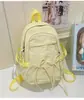 Mochila Fofa e Doce Estilo Japonês com Laço, Mochila para Aluno do Ensino Médio, Mochila de Viagem Fresca Estilo Floresta de Alto Valor