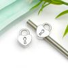Cuentas antiguas de aleación de plata con agujero grande, pulsera con cuentas, colgante de calavera, búho, tai chi, cuentas sueltas, cuentas DIY, accesorios de joyería