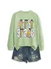 Gravata borboleta de primeira qualidade Amazon eBay site independente moda casual elegante feminina gola redonda moletom outono e inverno