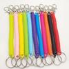 Venta Directa de Fábrica Cuerda Elástica de Alta Elasticidad Extensible Llavero Cadena de Pulsera Antiperdida Anillo Cadena Cordón Accesorios Colgante para Bolsa Color Caramelo