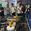 Robot Limpiador Fotovoltaico Transfronterizo para Uso Seco y Húmedo, Máquina Limpiadora de Paneles Solares Soporta Personalización de Pedidos en el Extranjero