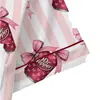 Pijama de Cardigan Rosa de Seda de Leche Transfronterizo Europeo y Americano para Mujer, Shorts de Manga Corta, Conjunto Casual Cómodo y Transpirable para el Hogar