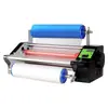 Máquina laminadora de etiquetas de cristal, máquina laminadora de fotos con alimentación automática de papel B-film, laminadora pequeña en caliente y frío, totalmente automática