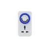 Tomada com Temporizador Mecânico Controlador de Tempo de 24 Horas Interruptor Temporizador () Desligamento Automático com Atraso Tipo Tomada