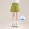 Tutu Elefantito Ropa Infantil Niñas Pantalones Softshell 2026 Verano Nuevo Simple Color Sólido Deportivos Casuales Shorts