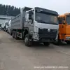 Suministro transfronterizo de camión volquete Howo usado Euro III HOWO 371 caballos de fuerza ocho ruedas traseras camión pesado vehículo de ingeniería
