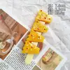 Horquilla de calabaza de azúcar de simulación creativa con personalidad, divertida y divertida comida, pinza de pico de pato, red roja, accesorios para el cabello al por mayor