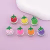 Cuentas Acrílicas con Diseño de Fresa con Goteo de Aceite Cuentas para Manualidades Cuentas Sueltas Para Ligas de Pelo de Niños Cadenas de Teléfono Collares Decoración de Cordones de Zapatos Accesorios