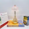 Lâmpada Derretedora de Cera para Aromaterapia Lâmpada de Mesa Retro Francesa para Quarto Lâmpada de Decoração para Casa Lâmpada de Mesa com Aroma Sem Chama