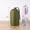 Bolsa de Cordão de Nylon Xadrez Bolsa Cilíndrica com Cordão Bolsa de Armazenamento para Jaqueta de Plumas Bolsa com Cordão Organizador de Viagem Bolsa de Embalagem