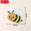 Sistema de Pó Shengtong Patches de Tecido Bordado Desenho Animado Emblemas Bordados Computadorizados Patches Autoadesivos para Roupas Bolsas Decoração DIY Em Estoque