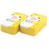 Fábrica de Latas Dongguan Caja de Empaque Personalizada para Lápices, Pinceles, Plumas Fuente, Bolígrafos de Colores, Caja de Hierro, Caja de Papelería Rectangular de Dos Niveles para Almacenamiento