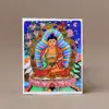 Caijin Thangka Pintura del Quinto Maestro Farmacéutico Zakilam Vida Pasada y Vida Presente Madre Tara Verde Buda Protector Personalizable Thangka Corriente Nacional