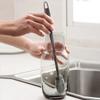 Venta Directa de Fábrica Cepillo para Tazas de Mango Largo de Silicona, Cepillo para Tazas de Agua, Cepillo para Botellas, Limpiador de Manchas de Té, Cepillo de Limpieza para Espacios sin Ángulos Muertos de Cocina