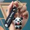 Novo Desenho Animado Chaveiro Pingente de Panda de Bambu Casal Bolsa Pingente de Viagem Promoção Local Mercado Noturno Pequenos Presentes Atacado
