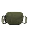 Bolso Bandolera Bolso de Hombro para Deportes al Aire Libre 2025 Nuevo Estilo de Moda Bolso de Concha a Cuadros Bolso de Mujer Mochila Casual Estampado de Logo