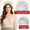 Diadema Navideño Rayado de Colores Brillantes Diadema Merrychristmas Decoración de Fiesta Navideña Diadema con Letra en Inglés