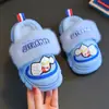 Chinelos de Algodão Infantis Patrulha Canina Outono e Inverno Novos Meninos EVA Cartoon Superfície de Couro Impermeável Crianças Pequenas Casa Sapatos de Algodão
