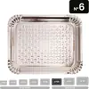 Bandeja Laminada Retangular N.06 38X47Cm - Caixa com 10 Unidades