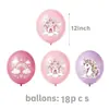 Conjunto de Balões de Látex Cartoon de 12 polegadas Balões Temáticos para Festa de Aniversário Múltiplos Padrões Festa 18 peças