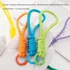 Ventas Directas de Fábrica Hogar Práctico Cosa Buena DIY Colorido Nudo Hecho a Mano Tejido Cordón Colgante Pintura para Hornear Mosquetón de Resorte