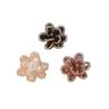 Cuentas Hechas a Mano DIY, Cuentas de Cristal de Vidrio Cosidas a Mano, Pasadores de Flor, Accesorios para el Cabello, Accesorios para Joyería, Adhesivos Decorativos de Tela para la Cabeza