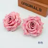 Flores de Rosa Floco de Neve Estilo Europeu Simulação 10cm Rosa Diamante Rosa de Outono Pacote de Material para Caixa de Flores Mais Vendido na Fronteira com Flores