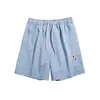 Shorts Coloridos da Moda para Dachshund Masculino Verão 2025 Calças de Cinco Pontos Casal Calças Retas Largas Feminino 2025 Tendência