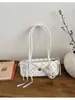 Bolso Transfronterizo de Moda Estilo Coreano para Mujer, Nuevo Bolso Baguette de Lunares con Lazo, Bolso de Hombro Elegante y de Moda