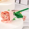Compatível com Blocos de Construção Leyongsheng, Buquês de Flores, Rosas, Plantas Suculentas em Vasos, Enfeites de Brinquedo Montados, Presentes de Aniversário para Meninas