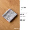 Pano de Chá de Rami Costurado à Mão 70% de Desconto Tapete de Pano de Chá Inspirado no Zen, Tapete para Bule Bordado à Mão, Porta-Copo, Toalha de Bule Absorvente Espessa