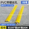 Canalización roscado caucho y plástico canalización PVC protección de cables interior y exterior cubierta de placa de prensado de cables tablero de cables caucho y plástico badén