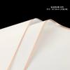 Nueva película de gelatina con marco simple, color sólido, papel suave y ligero, papel para envolver ramo, borde dorado, papel para envolver flores mate, material para bricolaje