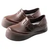 Botas de Lluvia de Suela Gruesa Transfronterizas para Aumentar la Altura Botas de Lluvia Birkenstock Zapatos de Mujer Antideslizantes de Caña Baja Boca Poco Profunda Ligeros Zapatos de Agua para Cocina Zapatos de Goma Exportación