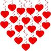 Decoración de Fiesta Espiral de Amor para el Día de San Valentín Decoración de Techo para Eventos Fondo para Decoración de Propuesta del Día de San Valentín