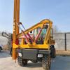 Bate-estacas de proteção de corrimão bate-estacas de proteção de corrimão de rodovia equipamento novo bate-estacas de proteção de corrimão pequeno