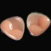 Almohadillas de silicona gruesas para el pecho, insertos invisibles para trajes de baño con tiras de bikini, almohadillas para el pecho para nadar, realzadores de pecho integrados para pechos pequeños