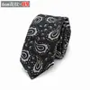 Corbata para Hombre 6cm Estilo Coreano Estrecha Moda Boda Novio Padrinos Casual Negocios Profesional Punto Venta al por Mayor Corbata