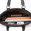 Atacado do Fabricante Bolsa Transversal de Ombro Único para Notebook de Negócios, Logo Personalizável, Grande Capacidade, À Prova d'Água, Pasta Portátil, Bolsa para Conferência