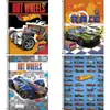 Caderno 1x1 (capa dura) Hot Wheels 80Fls. Em forma