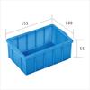 Cajas de Plástico Plegables al por Mayor, Cajas de Logística Rectangulares Engrosadas, Cajas de Transferencia para Talleres Industriales y Almacenes, Contenedores de Plástico