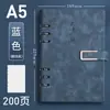 Cuaderno de Hojas Sueltas A5 Engrosado Cubierto de Cuero para Negocios Bloc de Notas Antideslizante B5 Cuaderno de Núcleo Reemplazable para Oficina Logo Personalizado