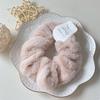 Outono e Inverno Coreano Fofo Veludo de Coelho Artificial Faixa de Cabelo Macia e Quente Corda de Cabelo Peluda Aro Grande de Intestino Acessórios de Cabelo para Mulheres