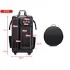 Bolsa para Cadeira de Pesca Leve com Rodas e Casca Rígida Bolsa Espessa Impermeável com Estrutura de Arame de Aço para Equipamento de Pesca Mochila Portátil