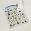 Tiesuka Kawaii Colorido Monstro Adesivos para Nail Art Kx310 Infantil Dopamina Animais Fofos Série de Colaboração Kx