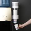 Portavasos desechable, portavasos, estante de almacenamiento para vasos de papel de pared para el hogar, sin perforaciones