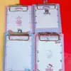 Bonito Bloc de Notas Temático de Mascotas con Alto Atractivo Estético, Notas Adhesivas Portátiles Temáticas de Kuromi para Estudiantes, con un Mini Portapapeles, Notas Adhesivas Desprendibles